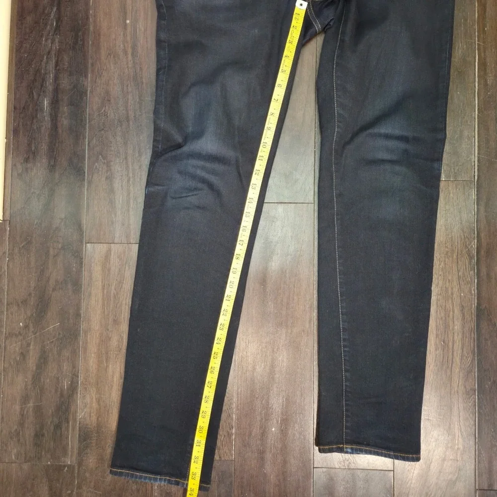 LL Bean Signature Slim Straight Fit Jeans Mens 34x34 Gorpcore Hiking Dad Grunge
